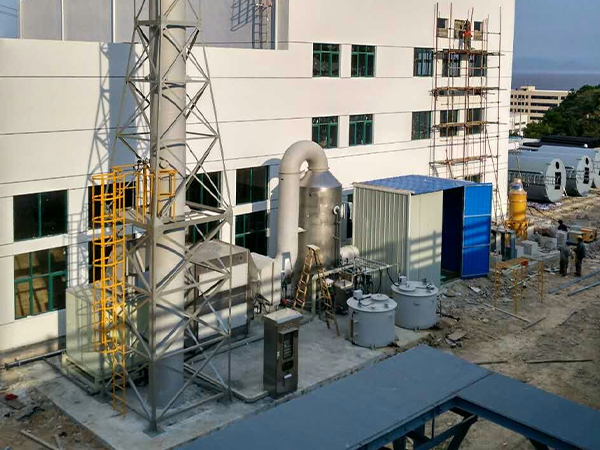 危廢處理公司化學及離子除臭系統